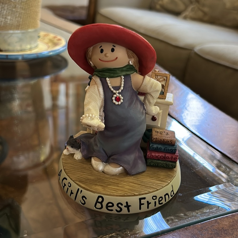 Pavilion Gift Holly Berry A girls best friend figurine